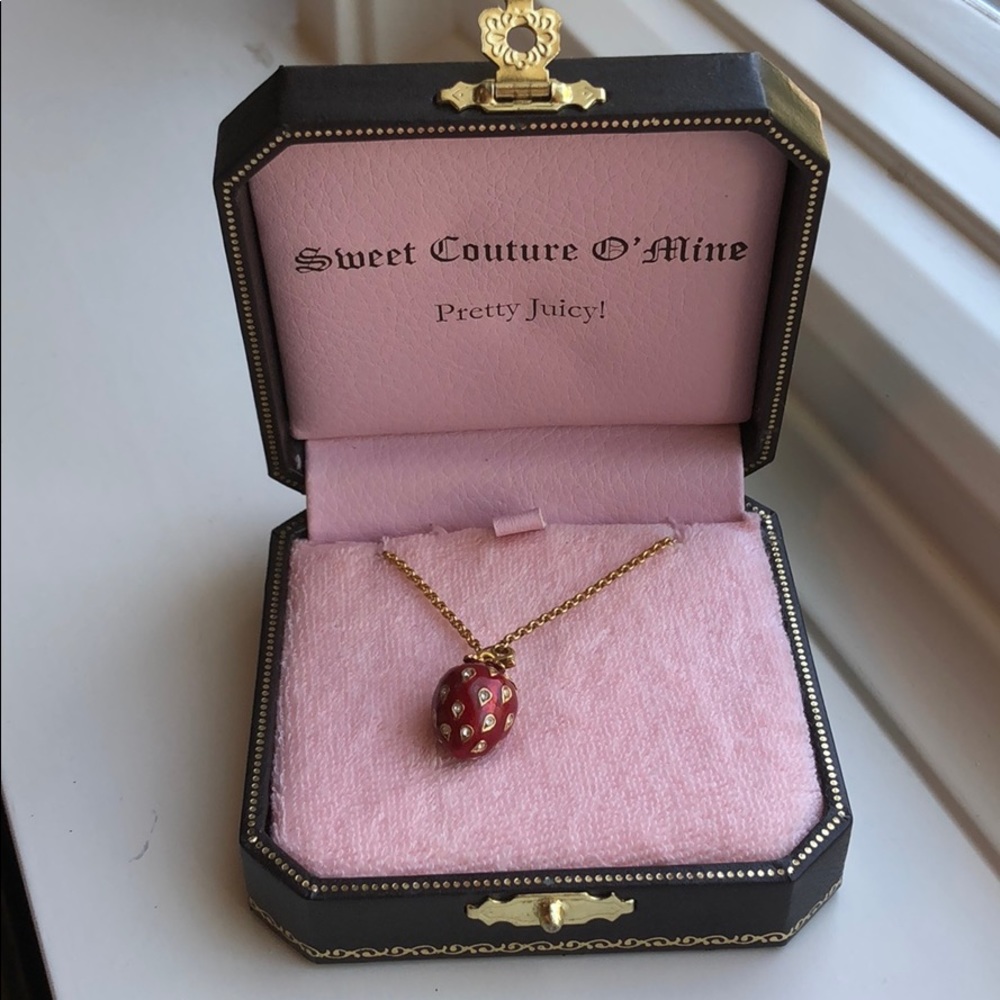 Juicy Couture Strawberry Necklace